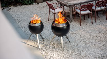 Brasero höfats moon 55 pied haut chez Barbecue and co_2